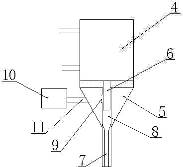 Marking device for automatic cloth inspecting machine