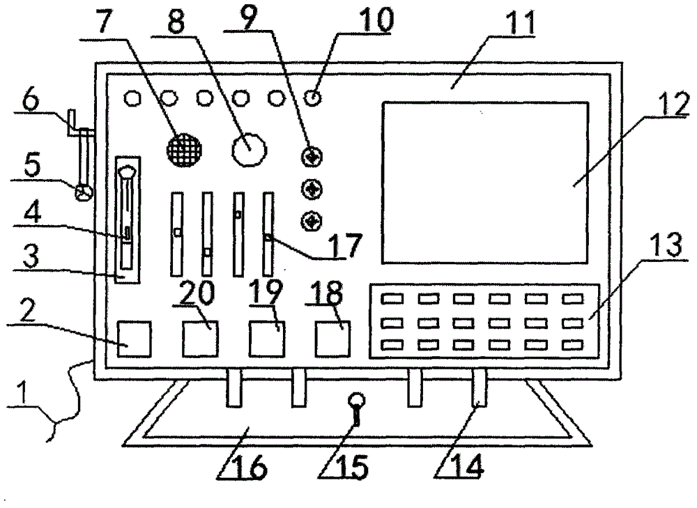 Novel multi-standard railway digital train dispatching communication portable radio