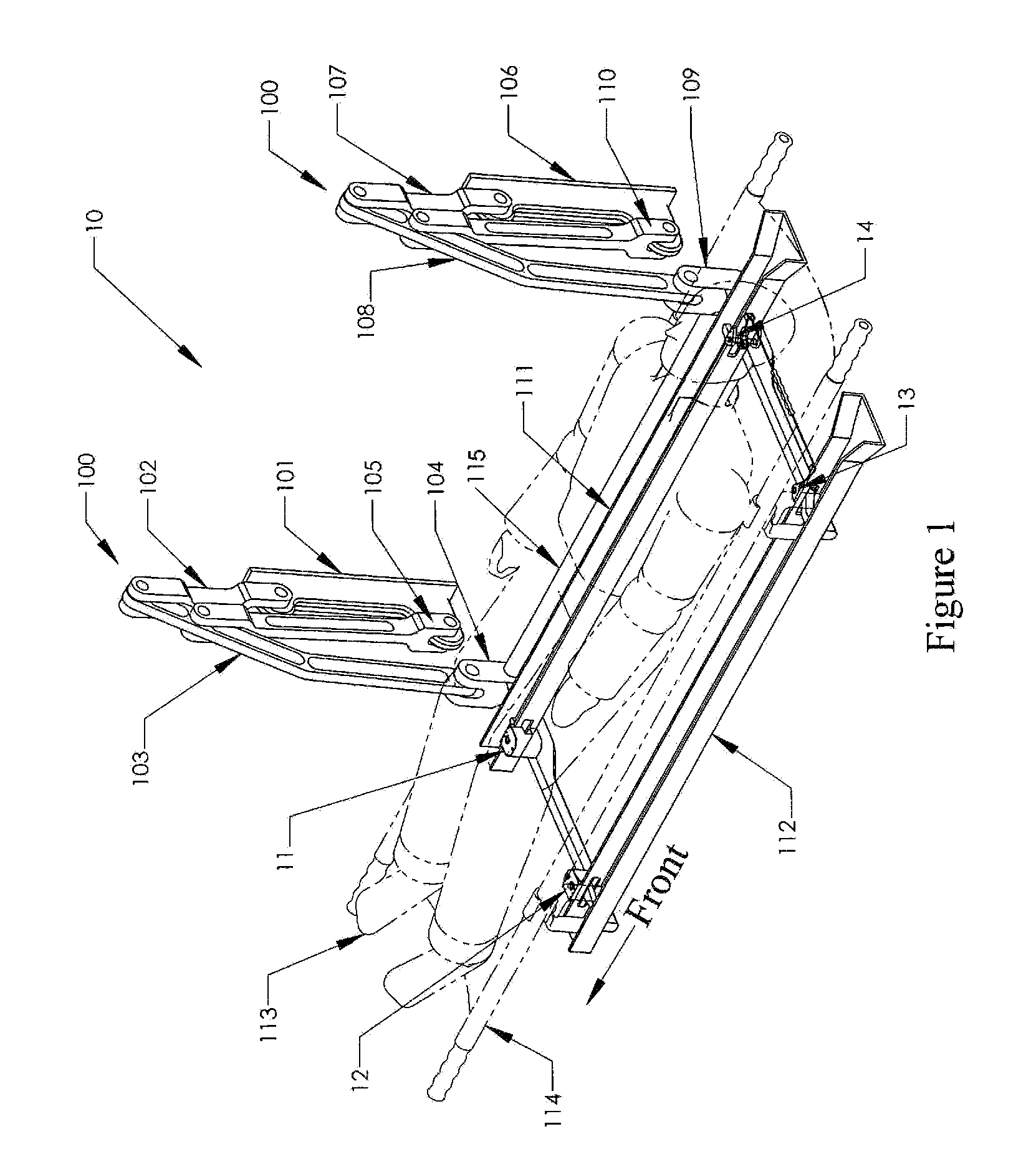 Patient support system for medical transport vehicles