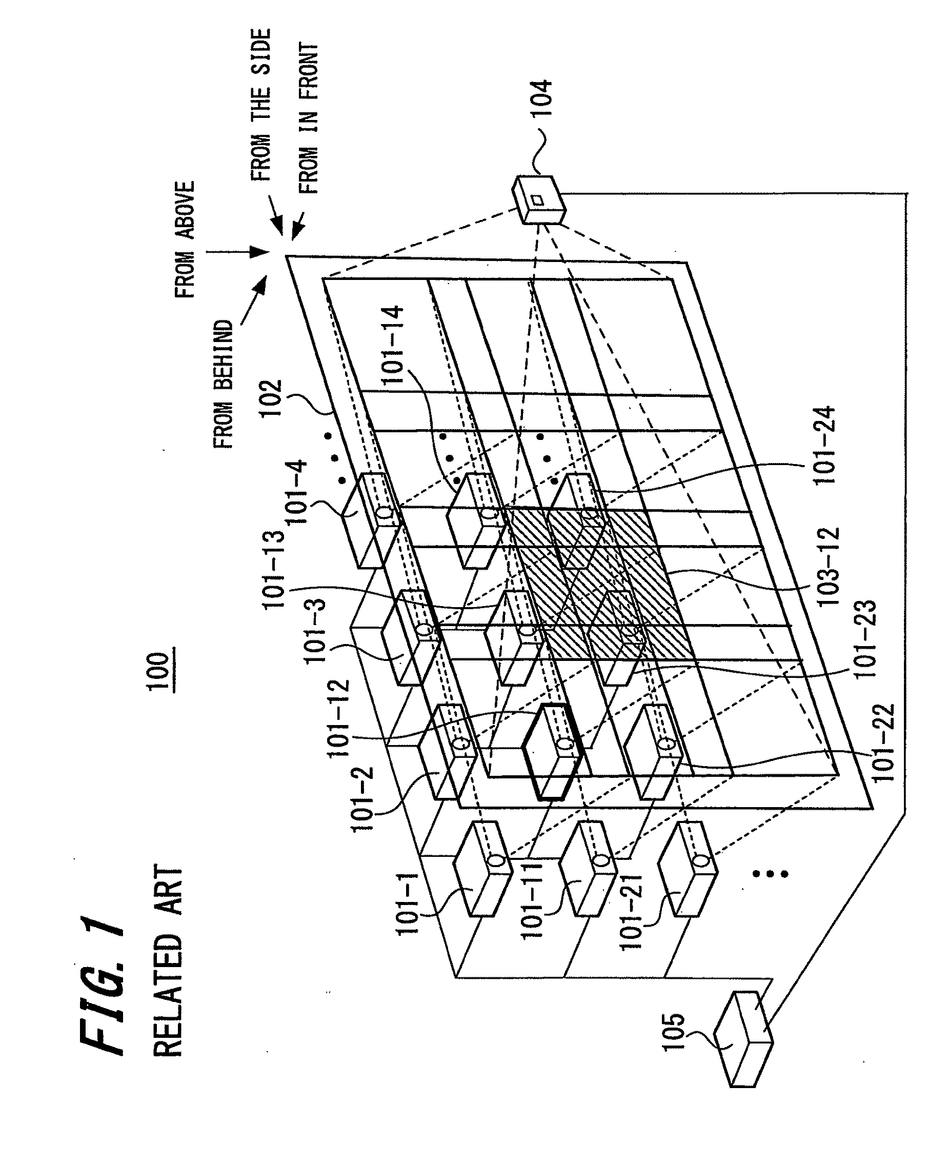 Image projecting system, image projecting method, computer program, and recording medium