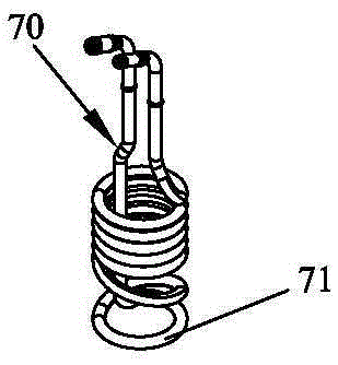 Spiral pipe bending machine and pipe bending method