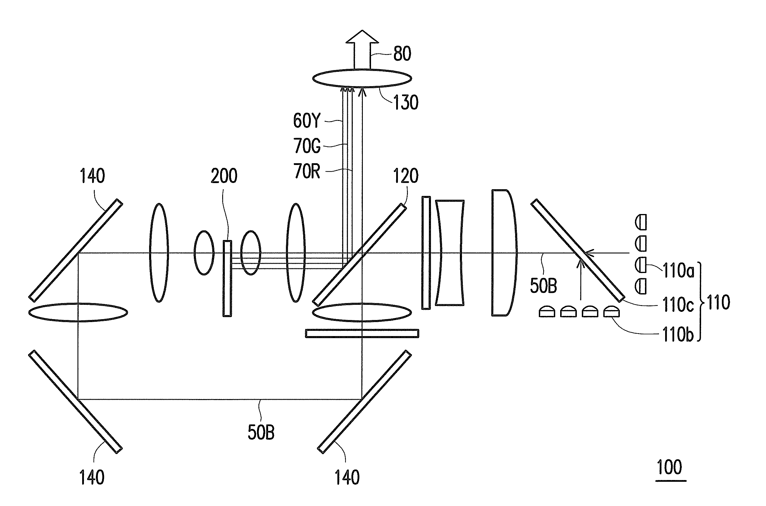 Wavelength conversion and filtering module and light source system