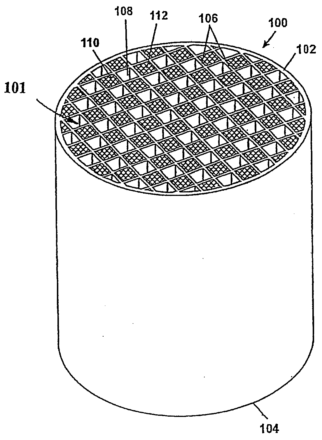 Low back pressure porous cordierite ceramic honeycomb article and methods for manufacturing same