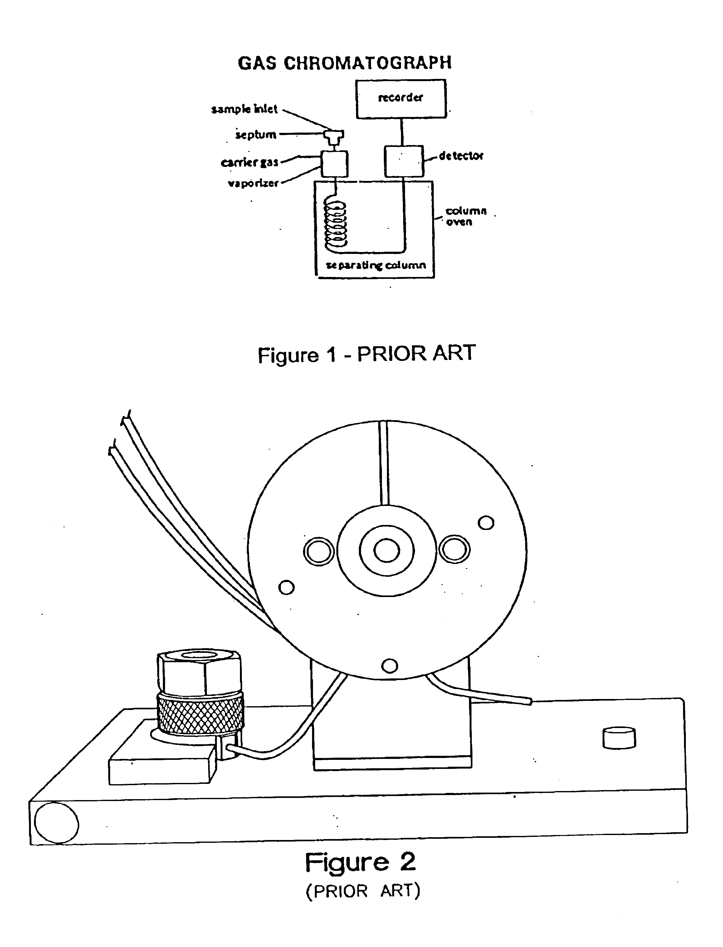 Chromatograph valve and method of use