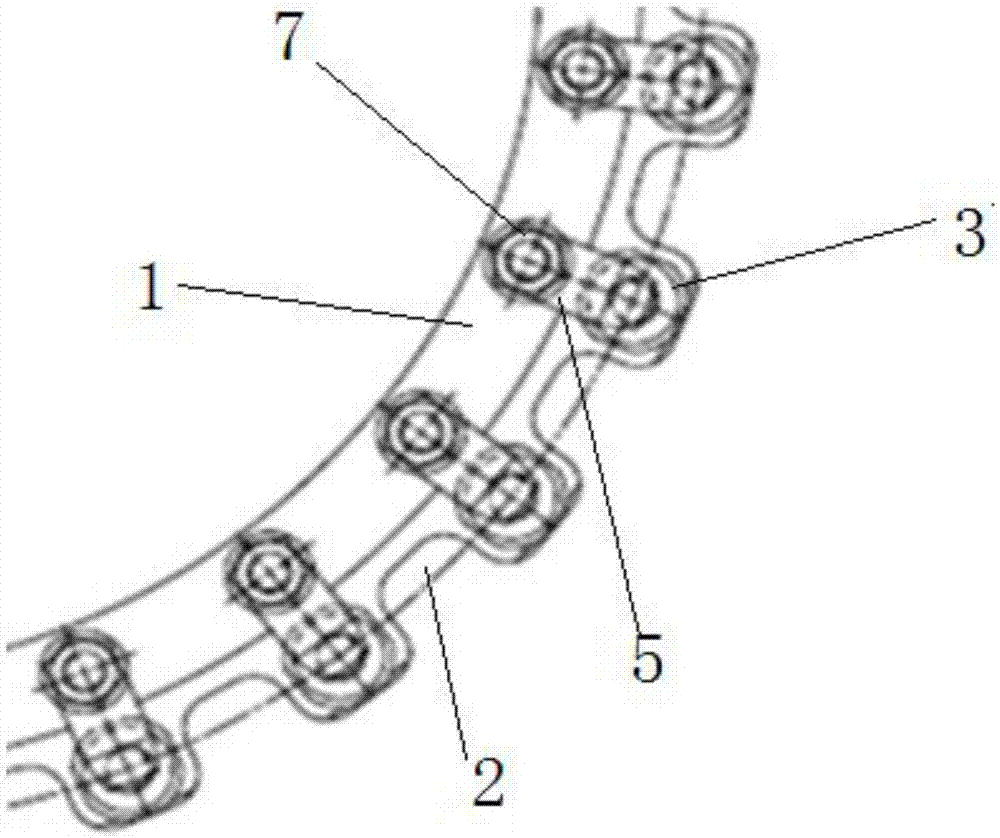 Fixture for brazing of fuel manifold