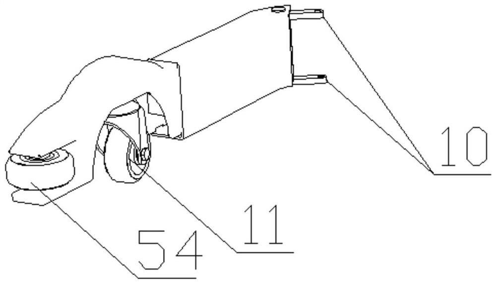 An electric tennis ball collection device