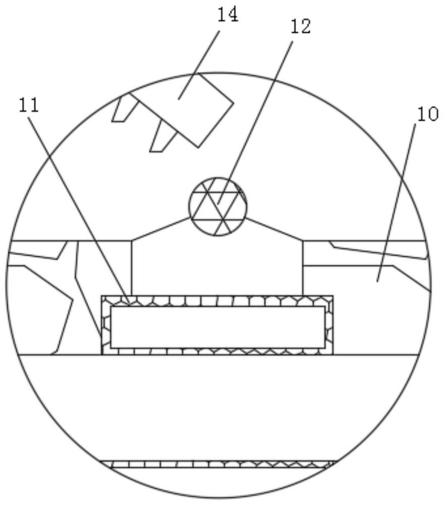 Paint mixing and stirring device capable of discharging in time