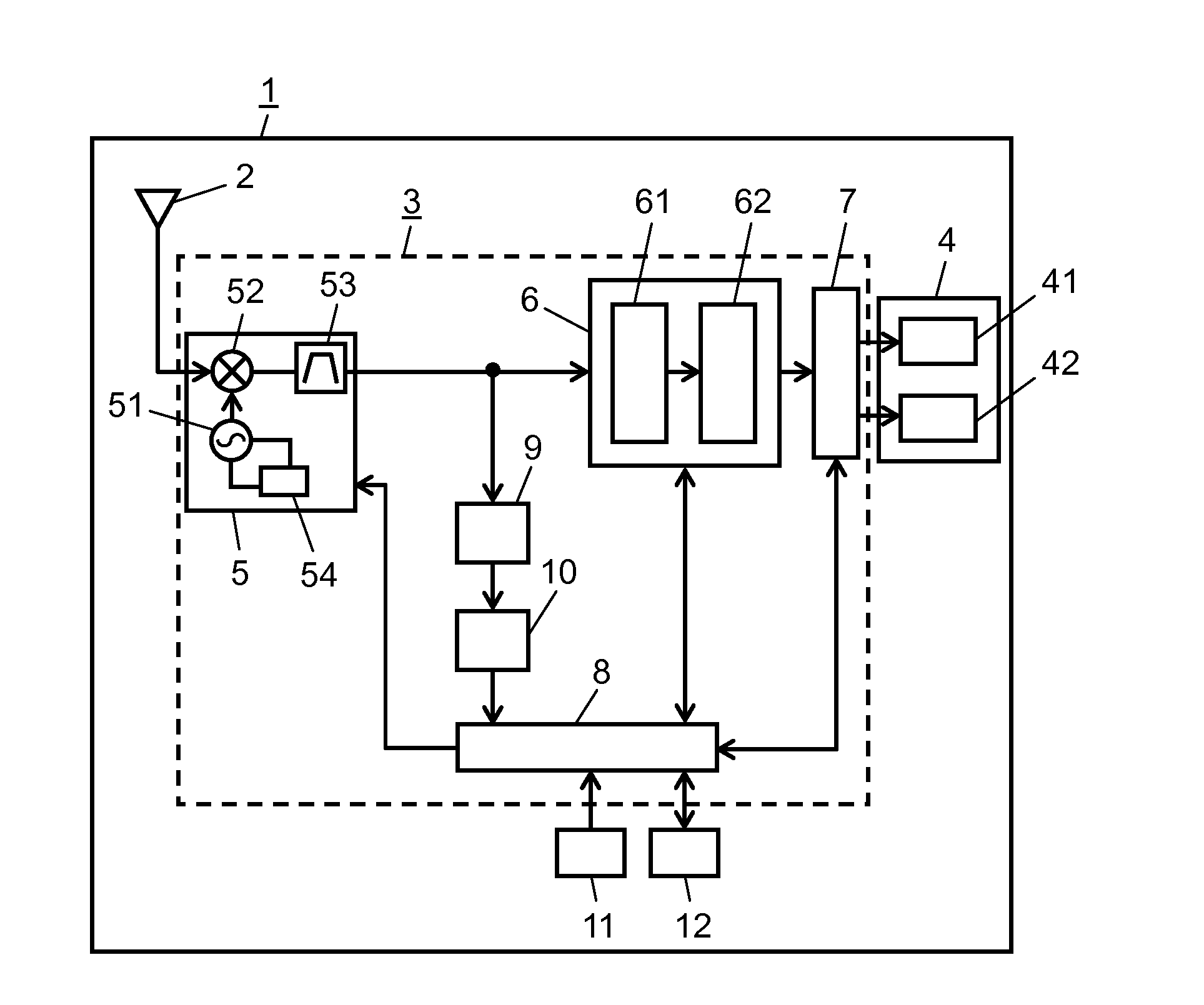 Broadcast Reception Module and Broadcast Device Using the Same