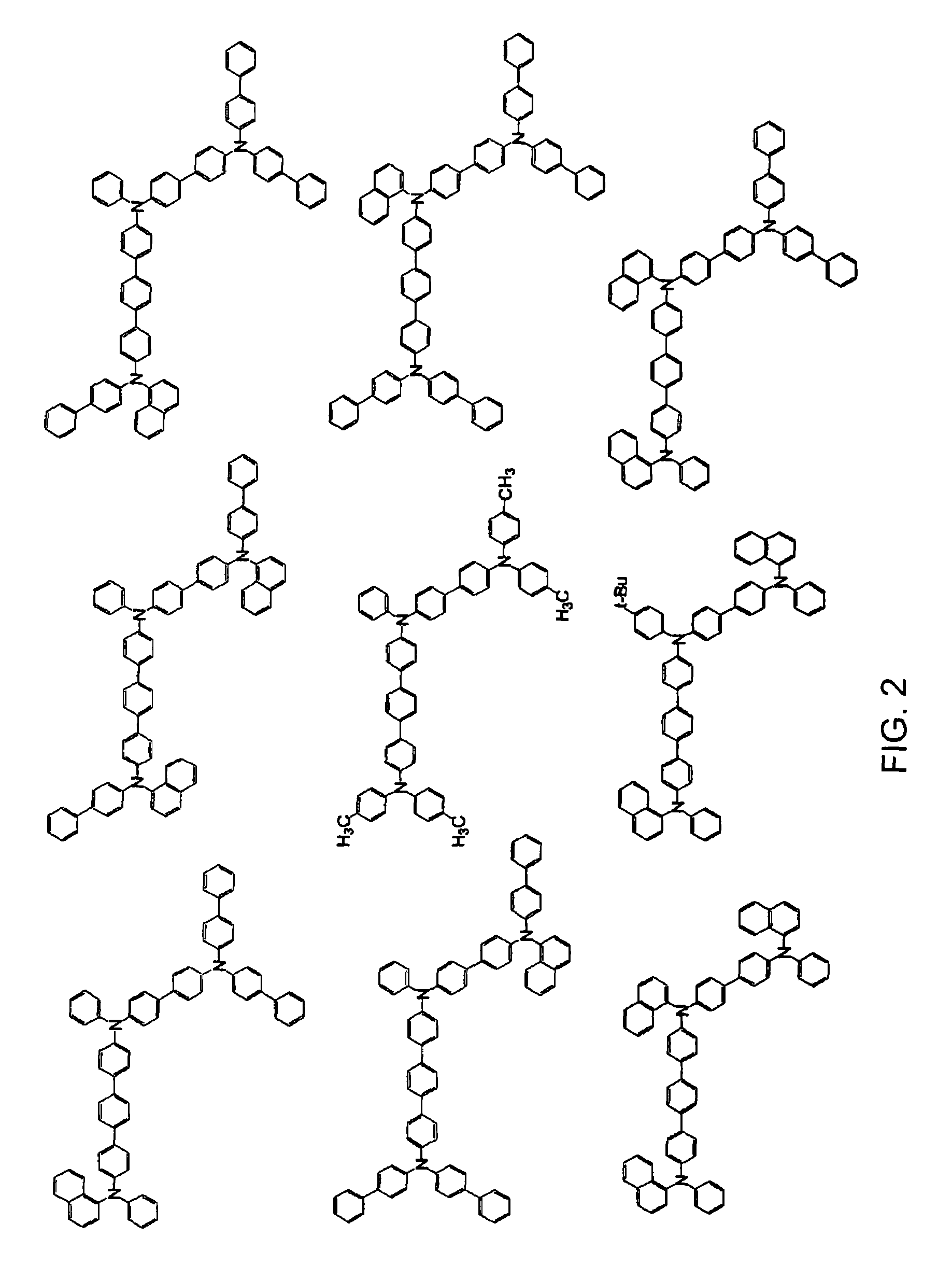 Aromatic triamine compound and organic electroluminescence device using the same