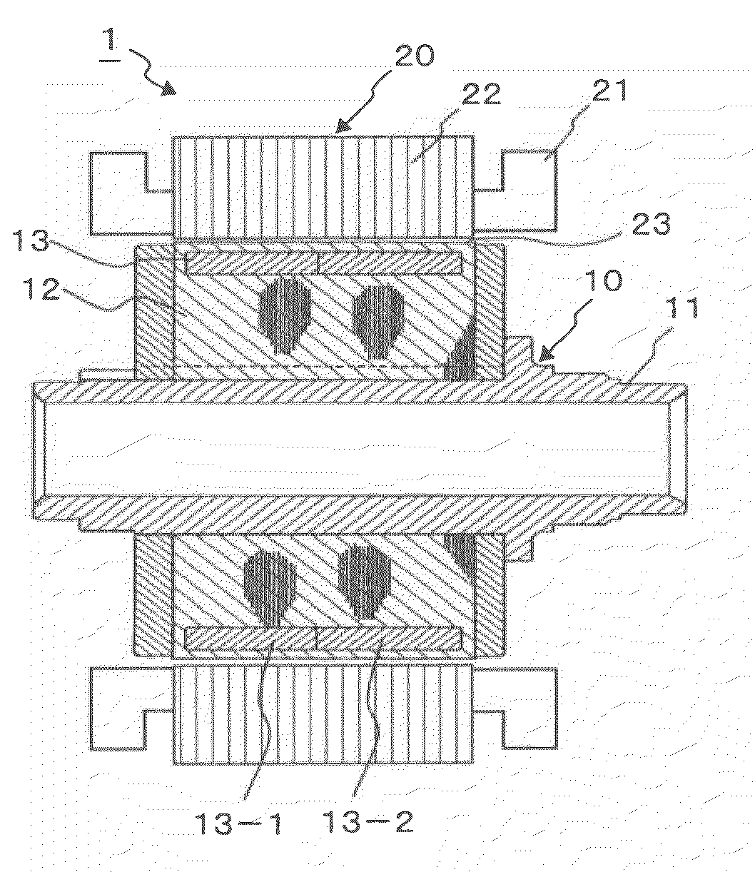 Rotor and permanent-magnet rotating electrical machine