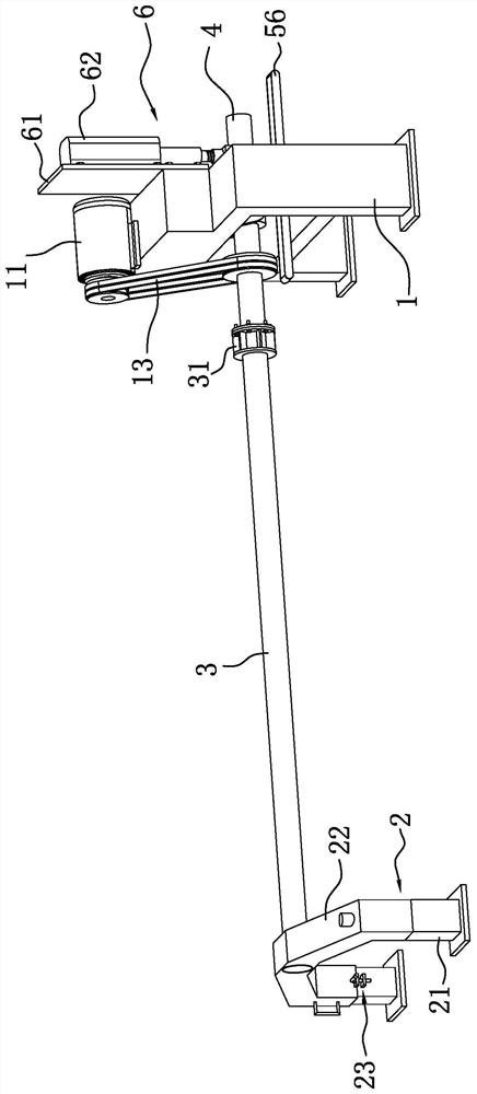 A hanging roller cement pipe making machine