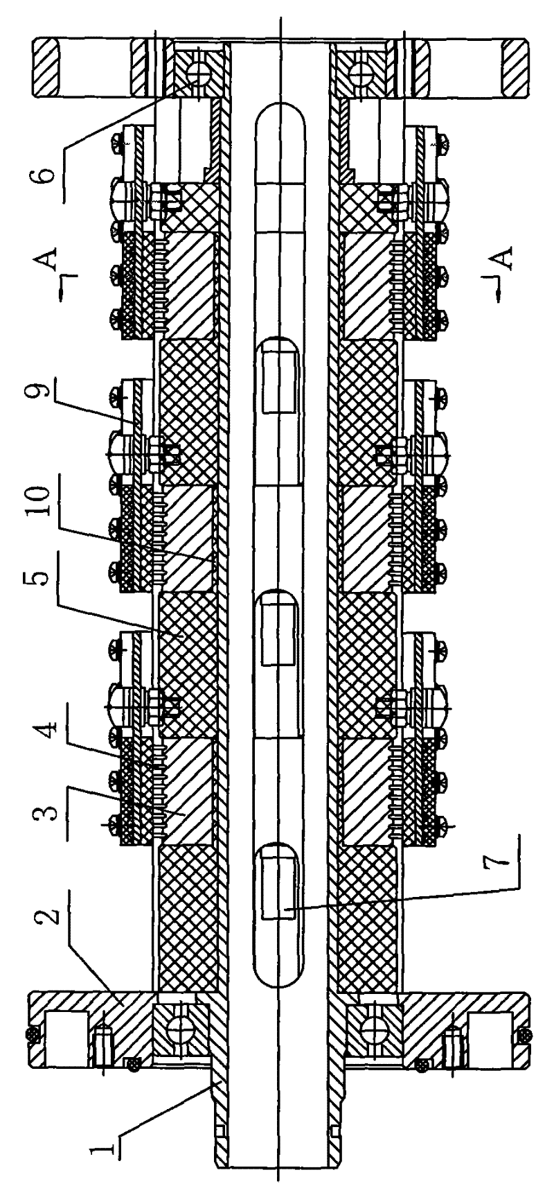 Large-current electric rotary connector