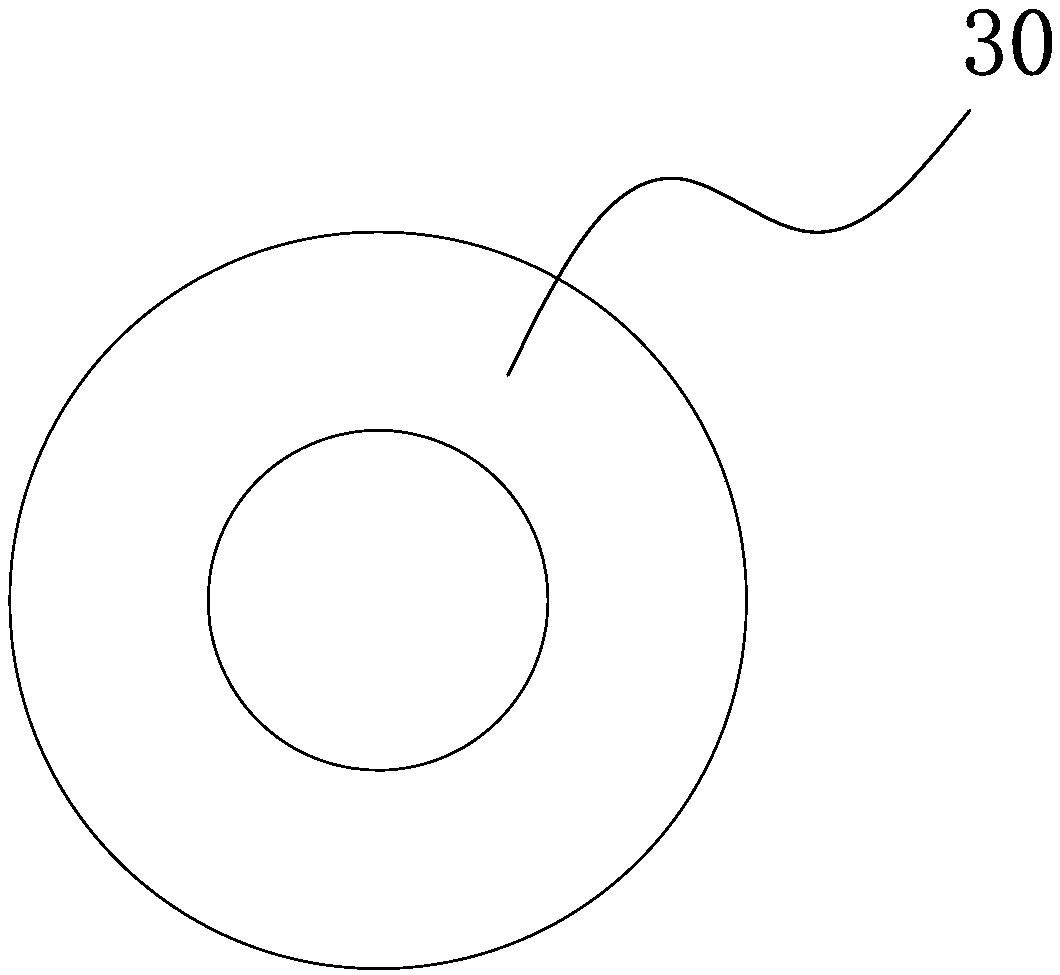 Tool for detecting gear excircle of odd teeth