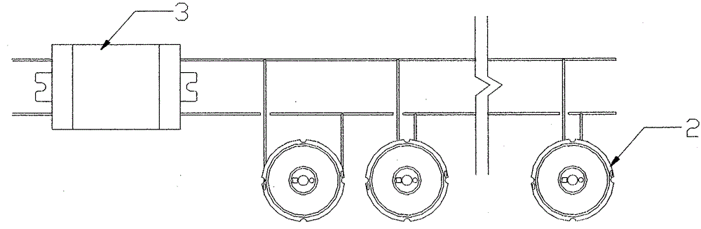 A lighting device using a crystal lamp or a sheepskin lamp as a light source for an LED lamp board