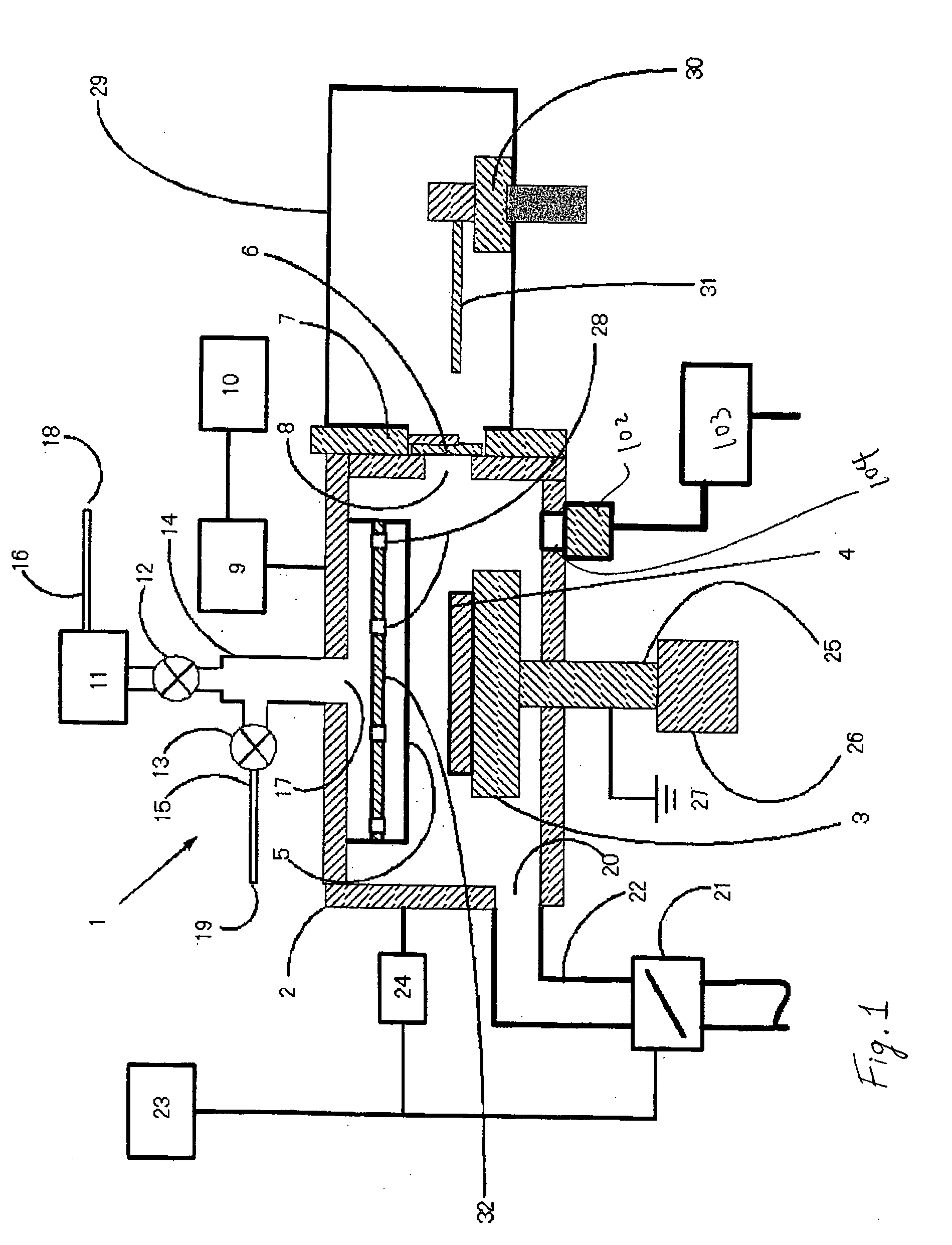 Semiconductor-processing apparatus provided with self-cleaning device