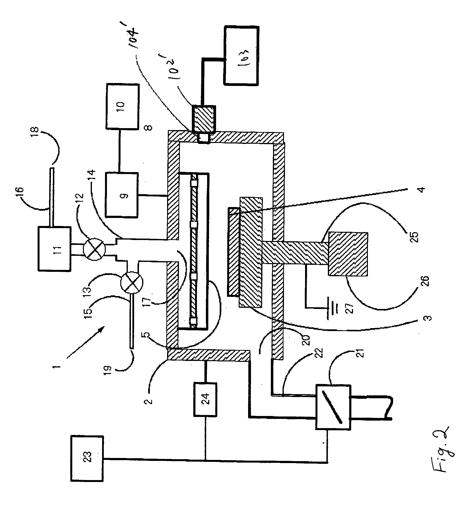 Semiconductor-processing apparatus provided with self-cleaning device