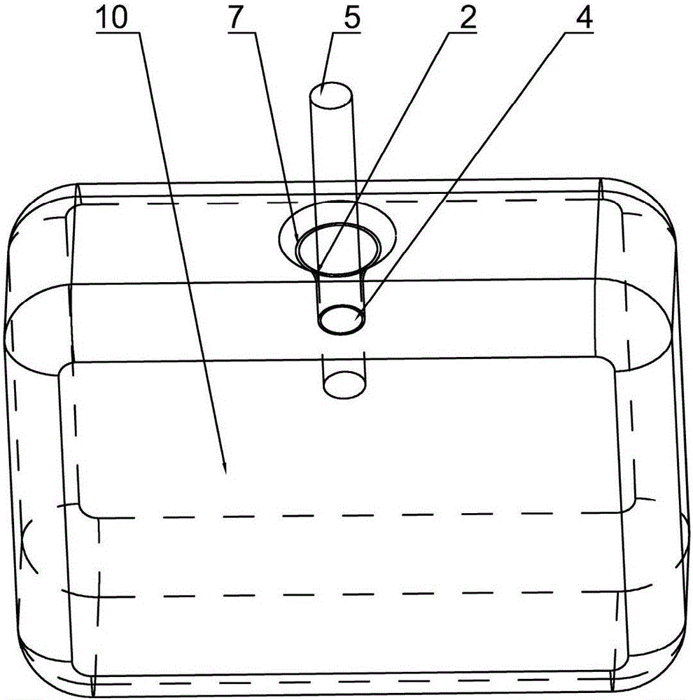 Anti-damage wiring outlet device