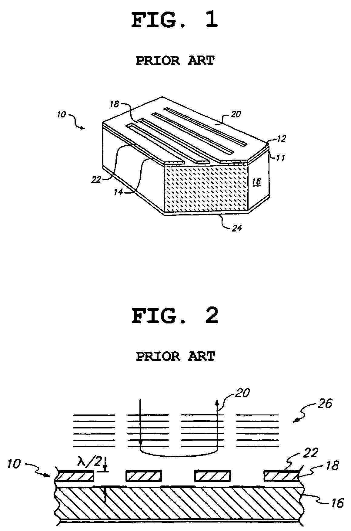 Light modulator having variable blaze diffraction grating