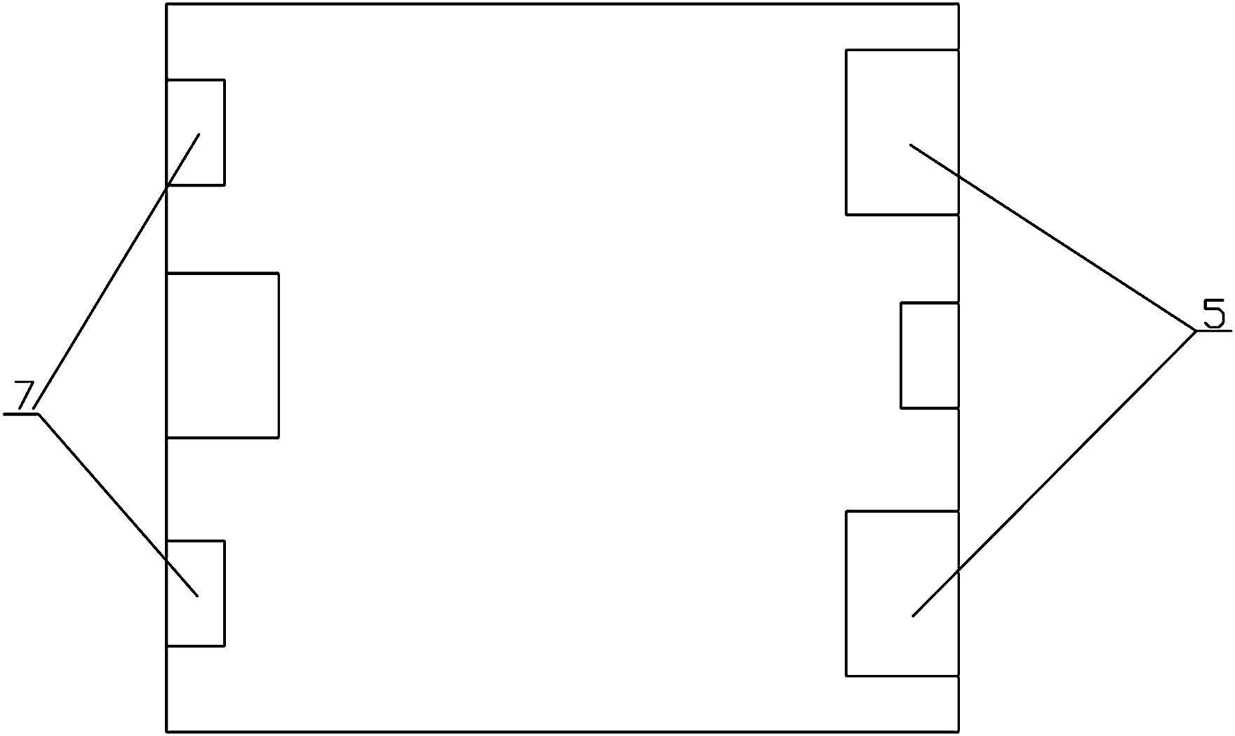 Annular prestressed stranded wire reeving trolley and reeving method