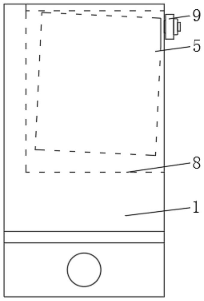 A front tilting metal feeding device for a rotary kiln