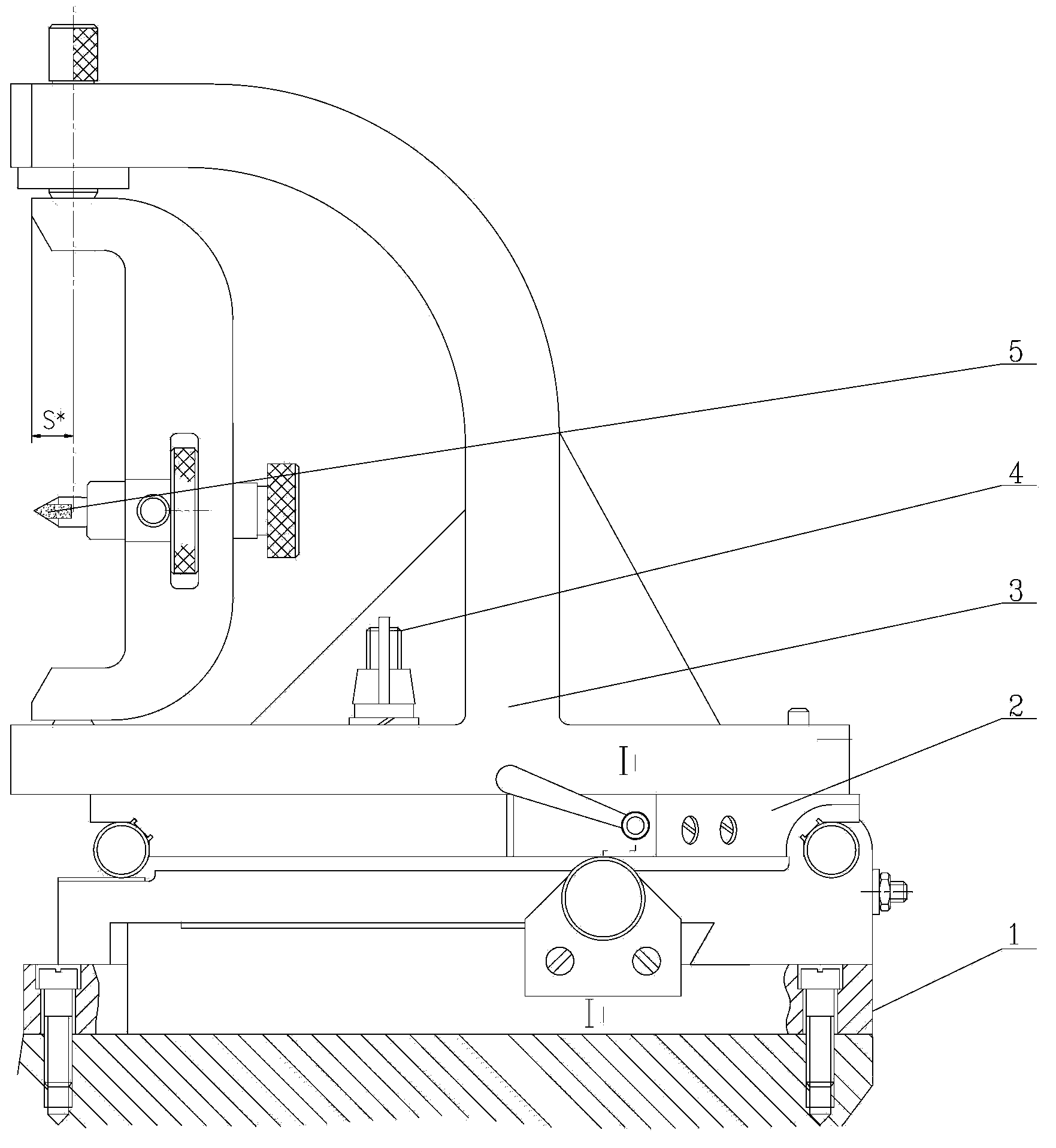 Grinding wheel dressing fixture for machining involute profile spline