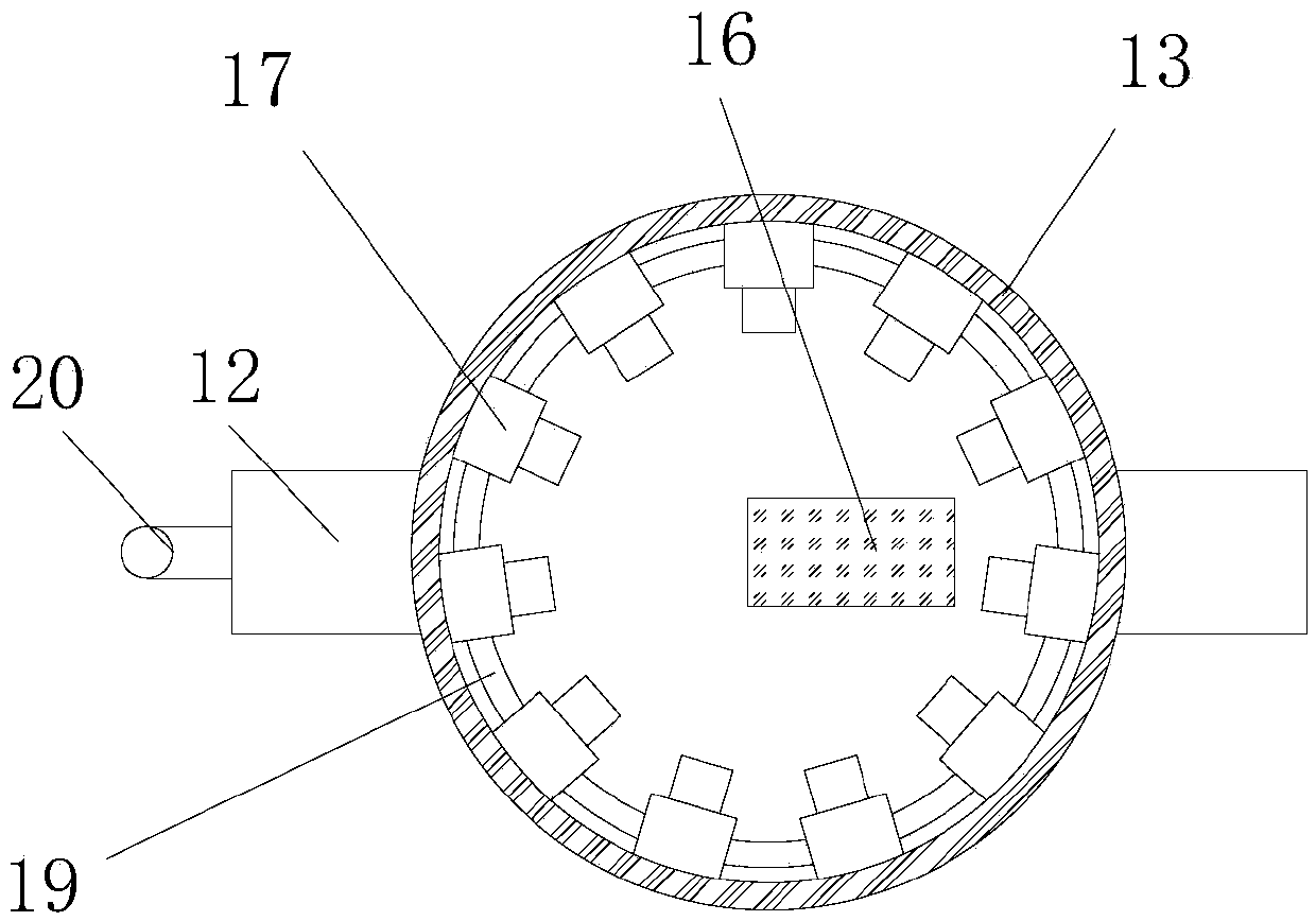 Signal anti-interference device of network communication equipment