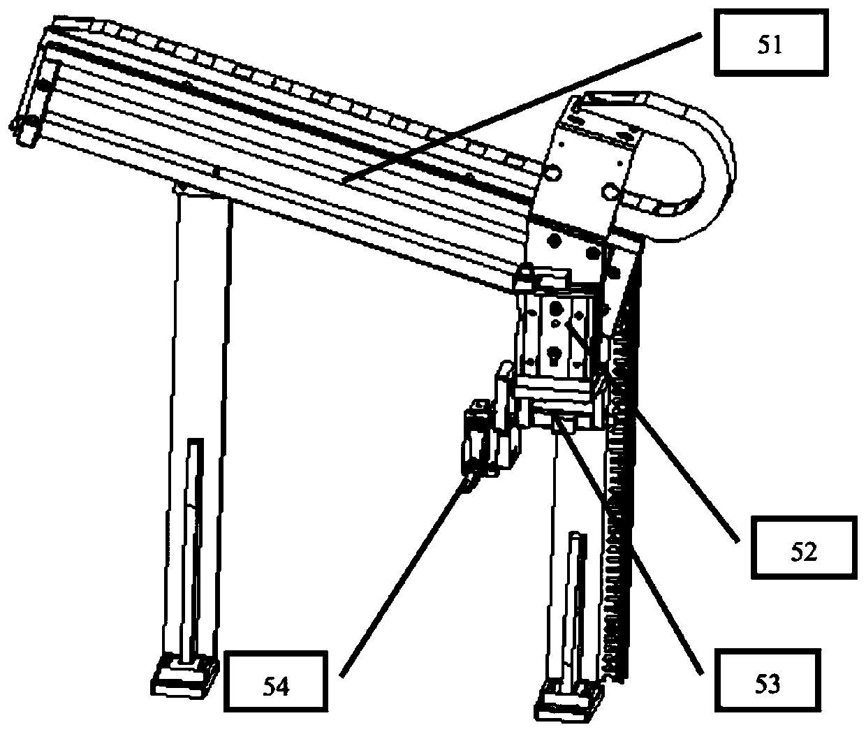 Automatic tear-off paper equipment