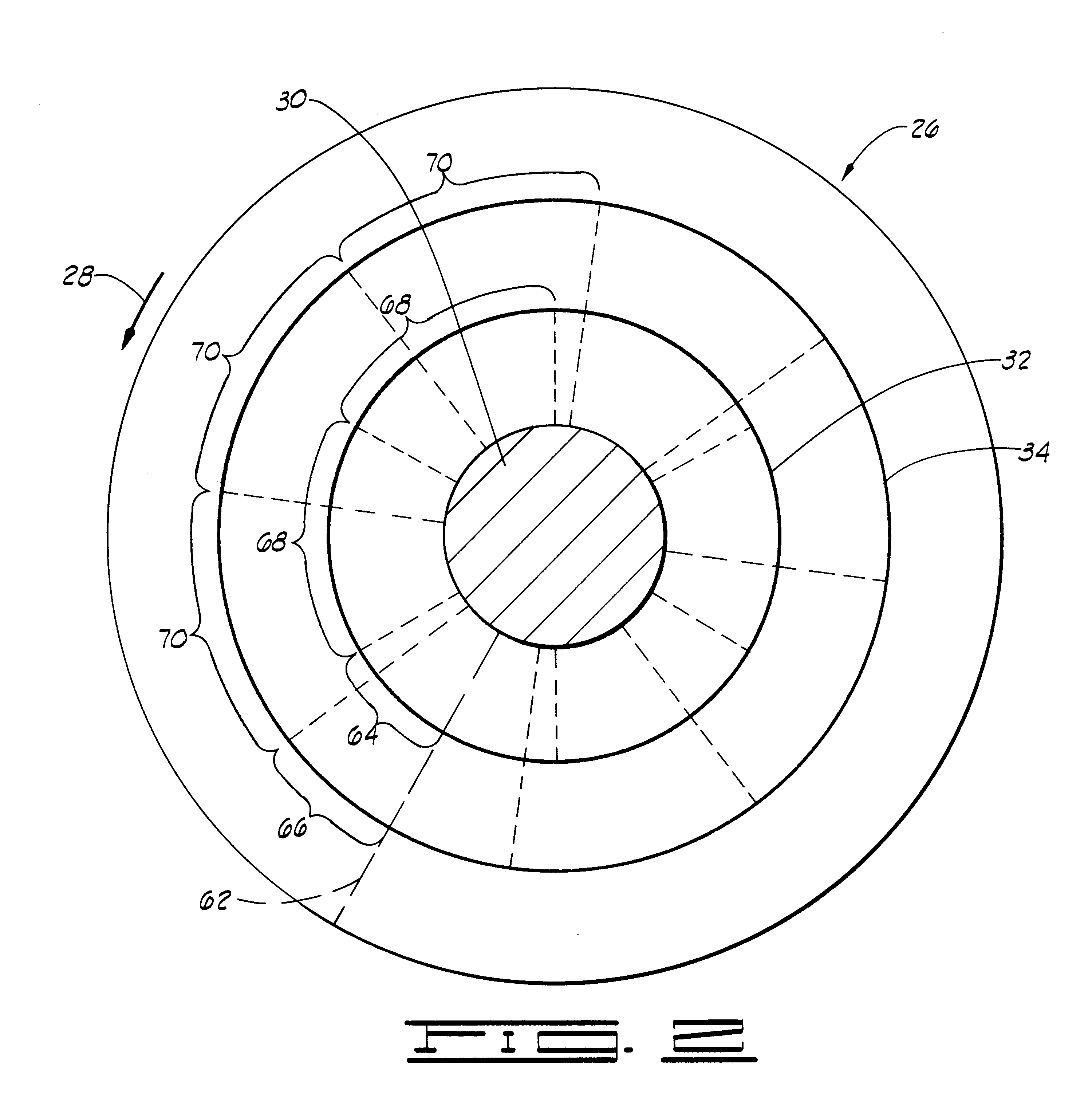 Hard sectoring circuit and method for a rotating disk data storage device