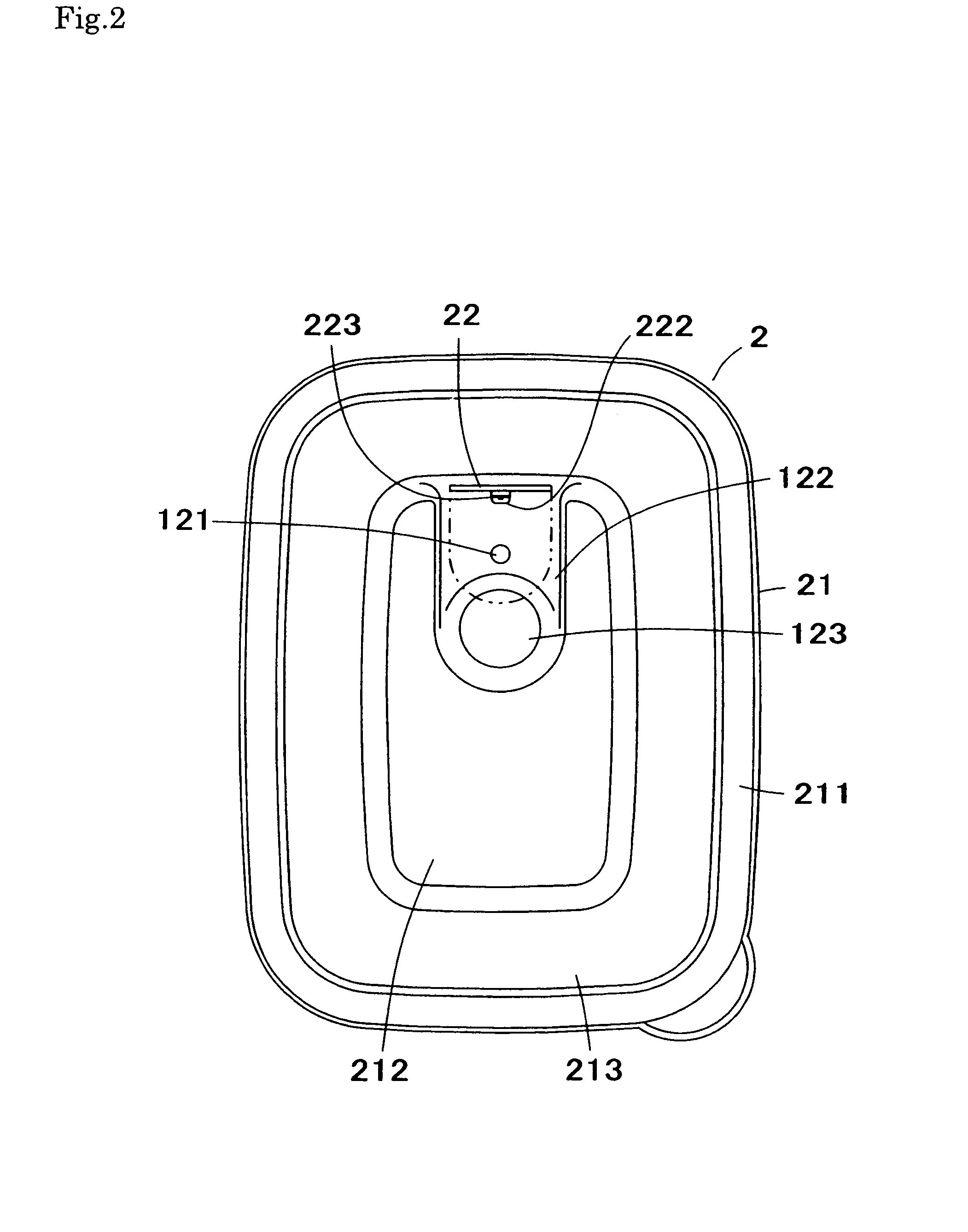 Cover, a container assembly including the cover, a molding device for molding the cover and a method for manufacturing the cover