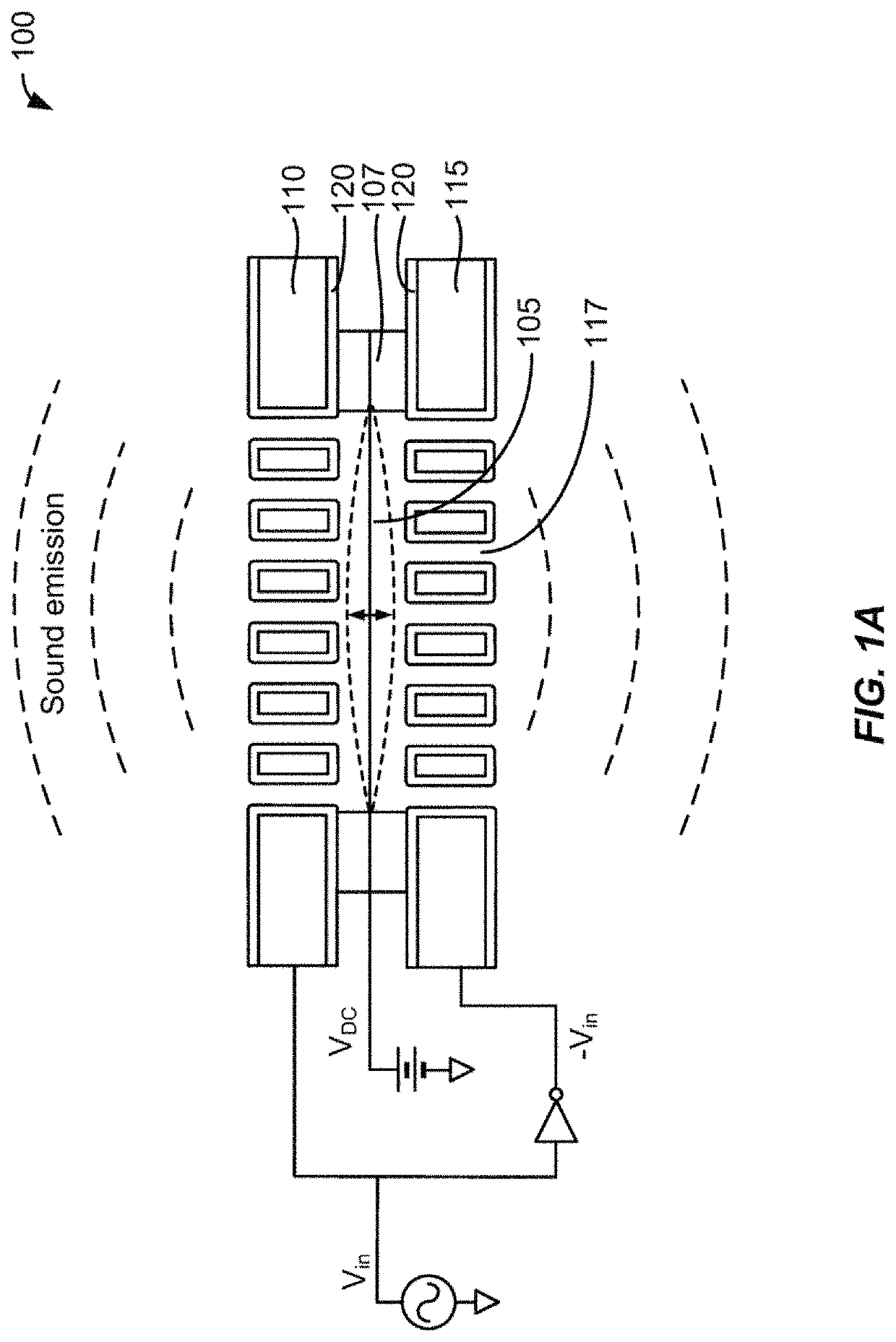 Electrostatic graphene speaker