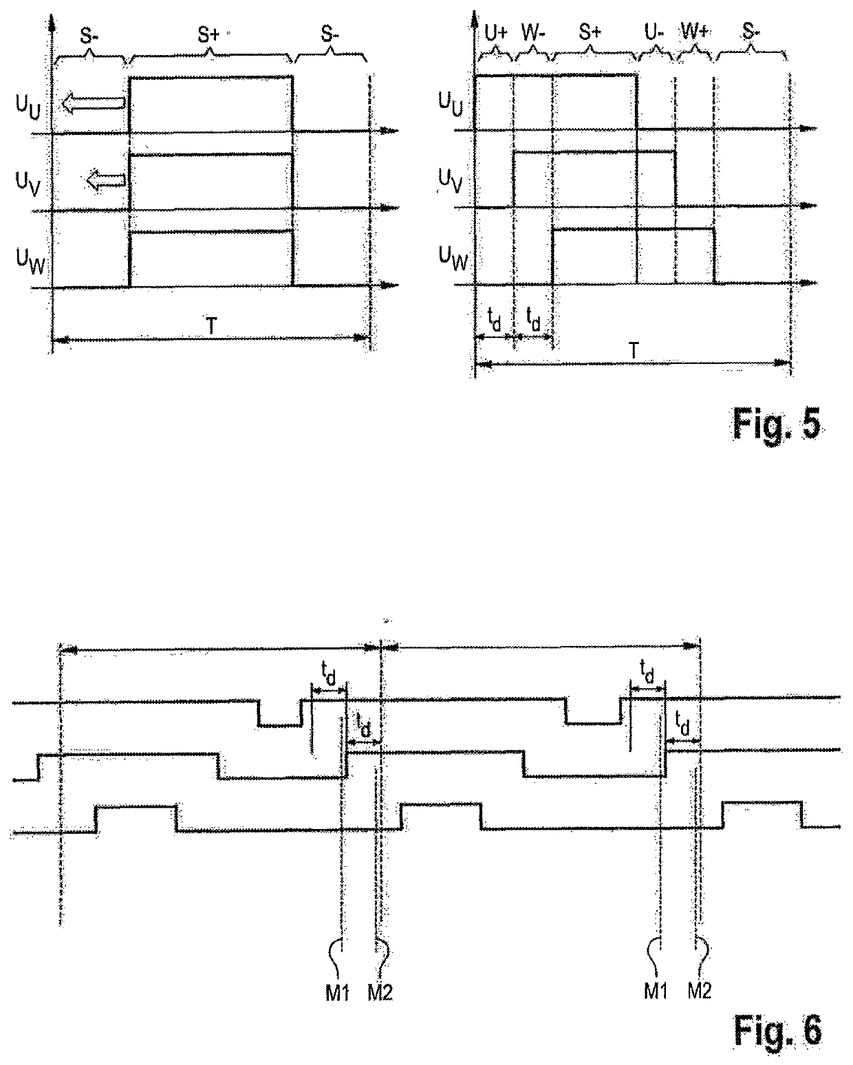 Method for operating an electronically commutated synchronous machine, and actuation circuit