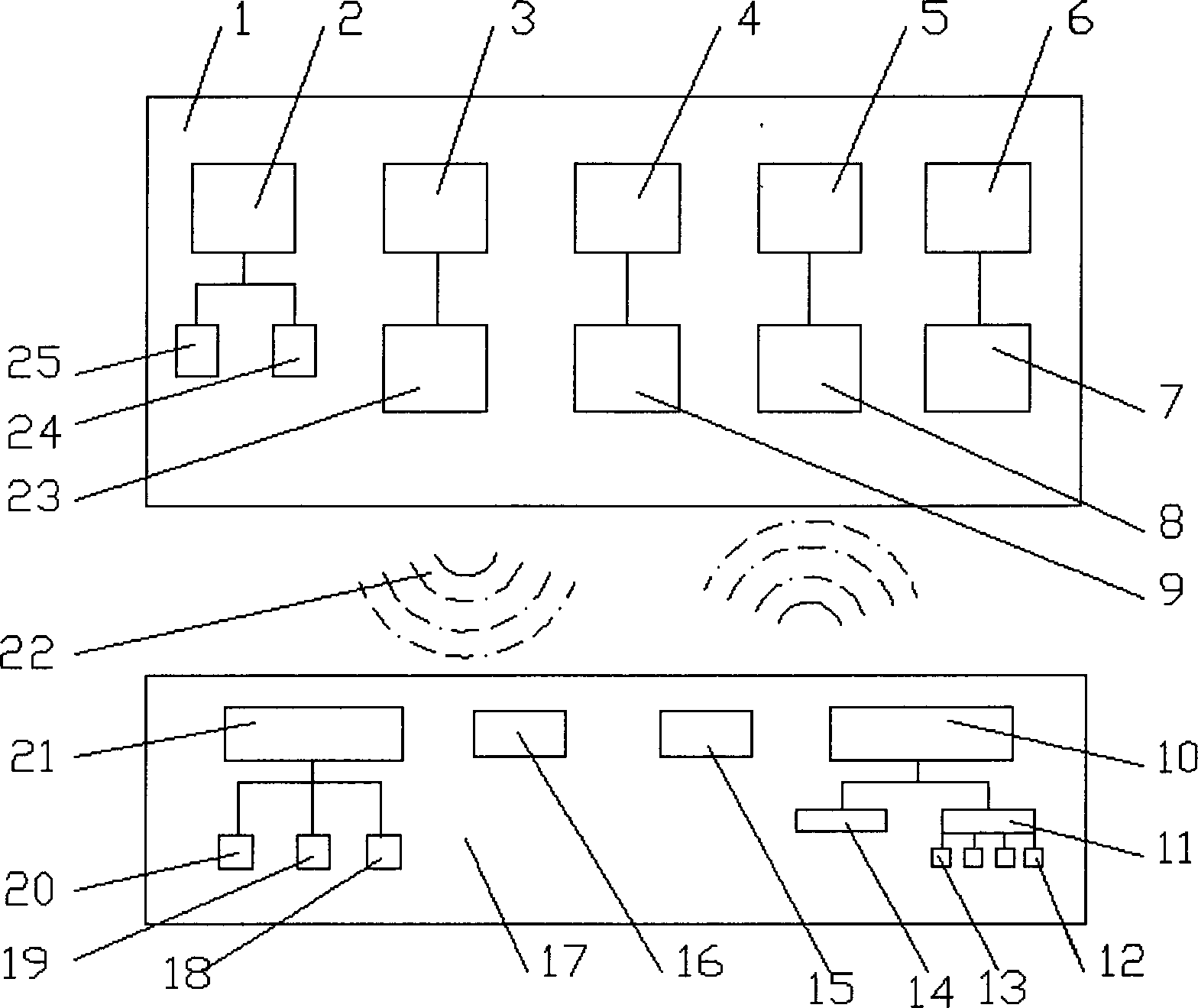 Household electronic management system and usage method thereof