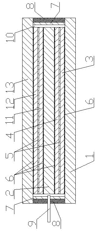 Manufacturing method of titanium-steel-titanium two-sided composite plate