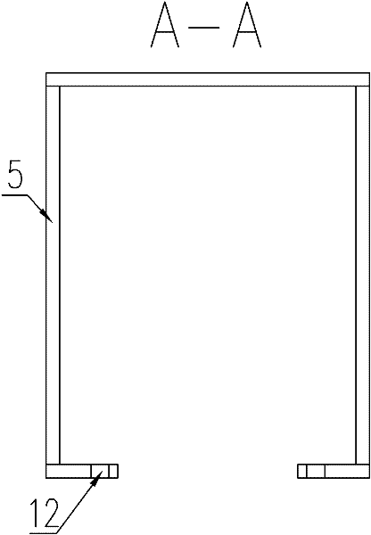 Framework column bending hysteresis test specimen with reusable stiffening bar sections