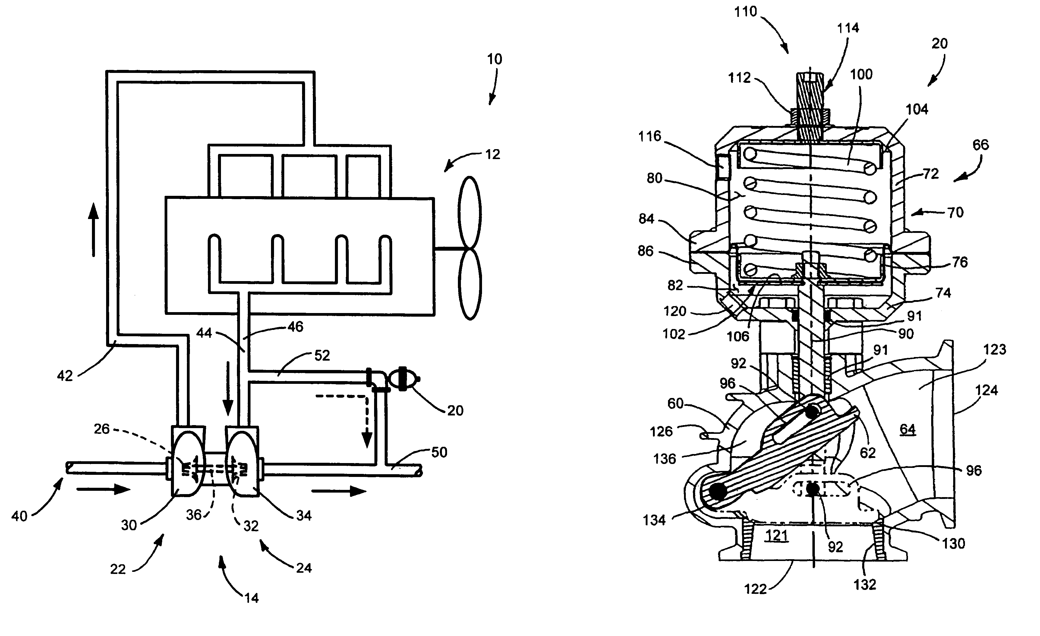 Wastegate for a turbocharged internal combustion engine