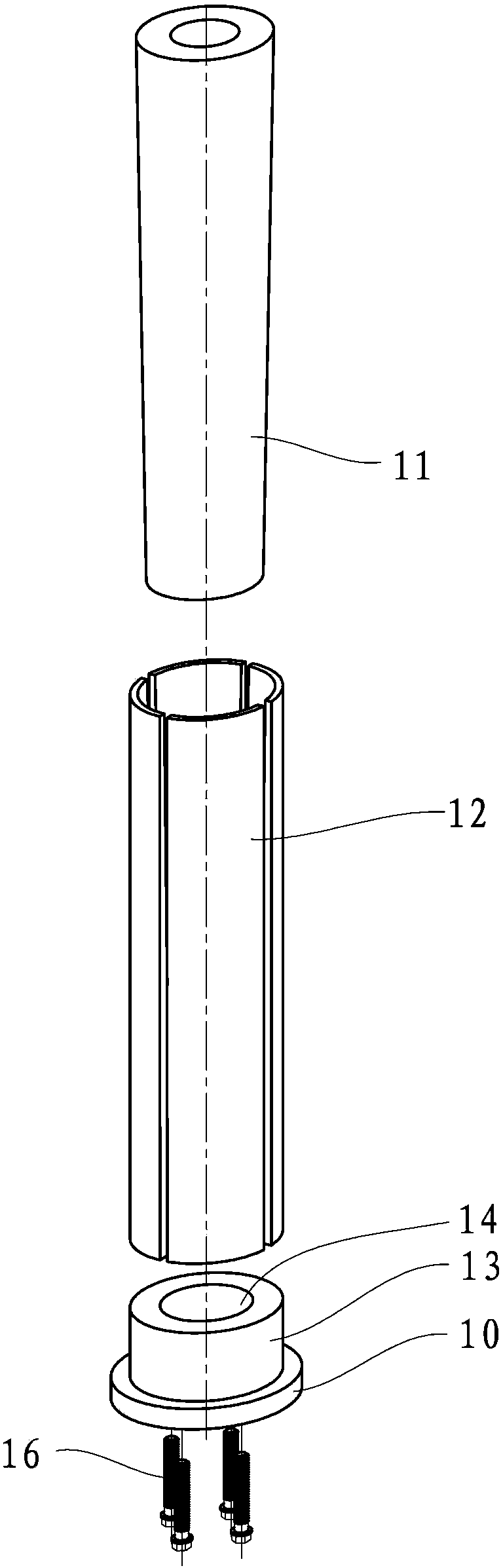 Cabin processing method and bulging tooling used in same