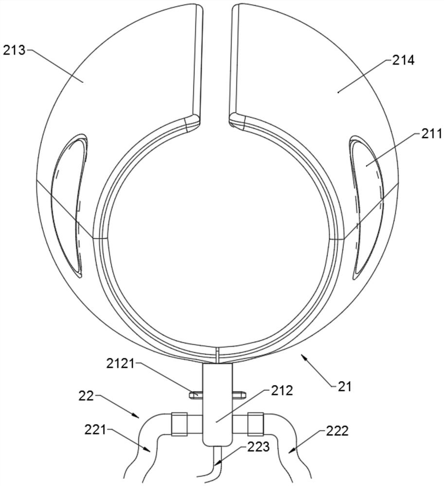 Cold and hot type separated-finger device based on low-frequency pulse electrotherapy