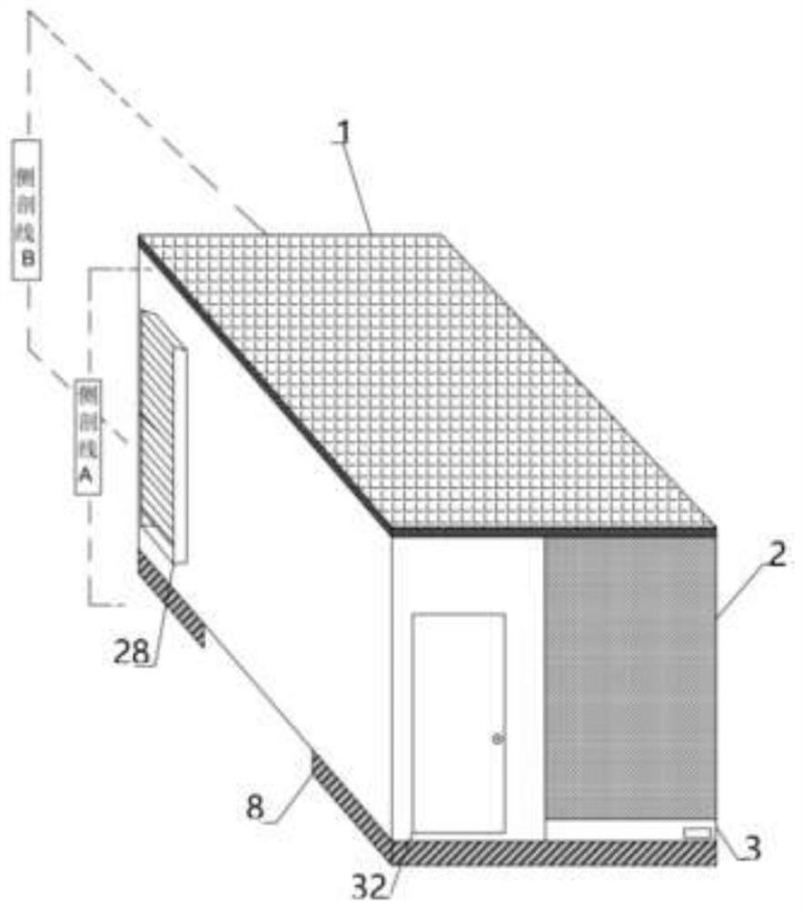 Air conditioning system based on combination of solar energy, evaporative cooling and mechanical refrigeration