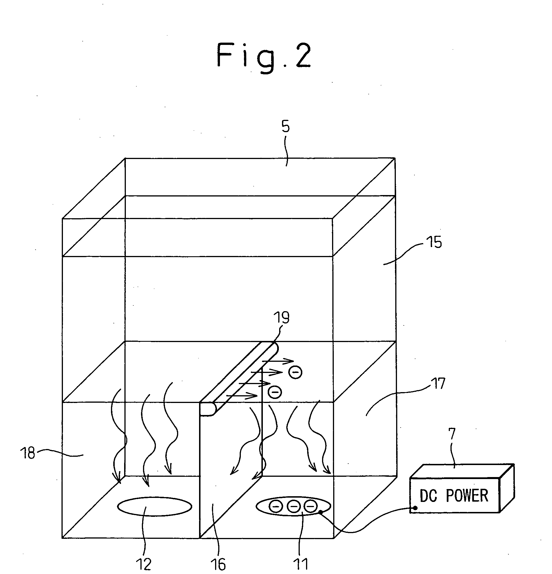 Particle sticking prevention apparatus and plasma processing apparatus