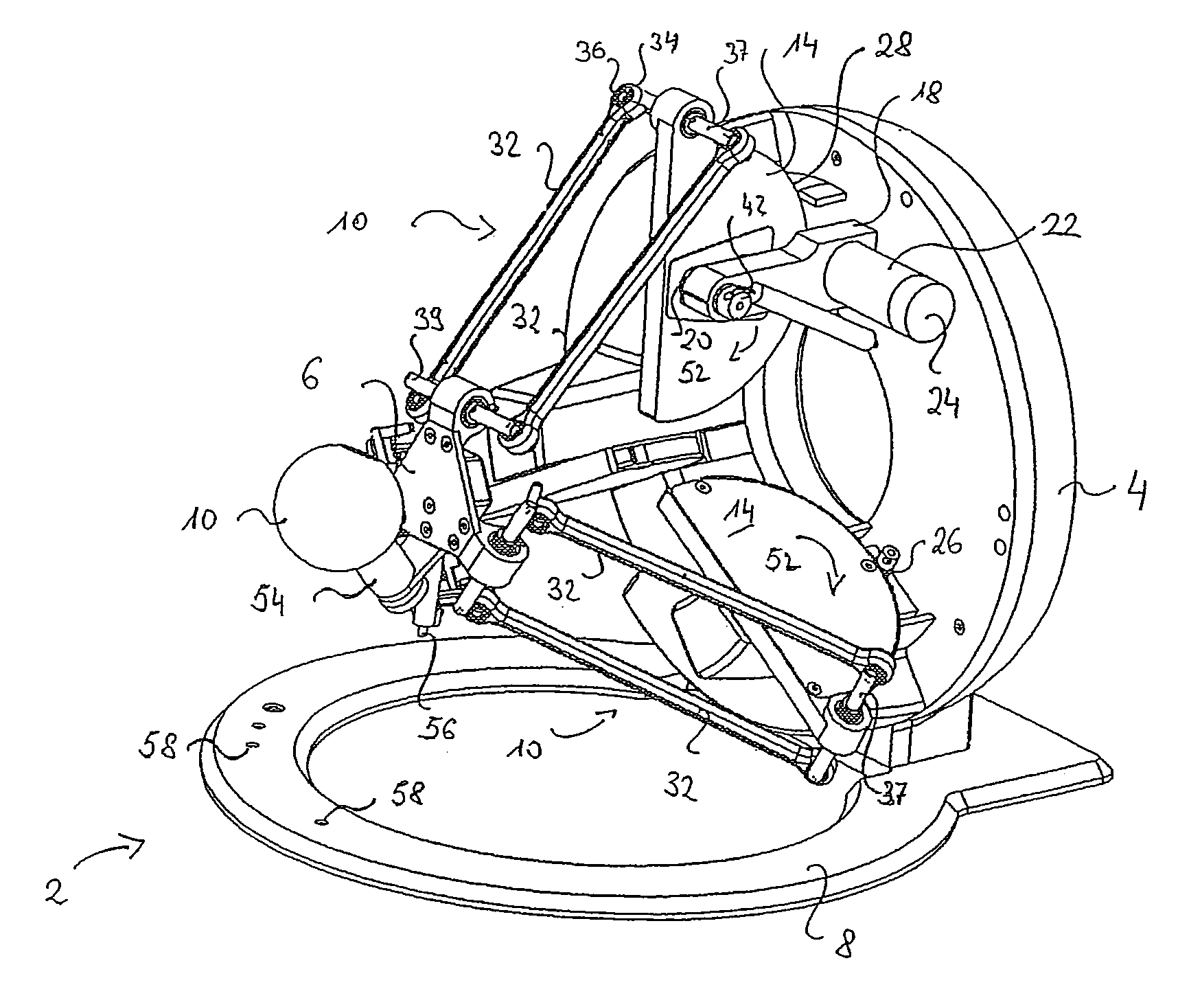 Haptic device gravity compensation