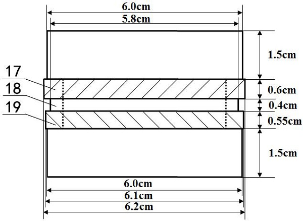 Gas metering device