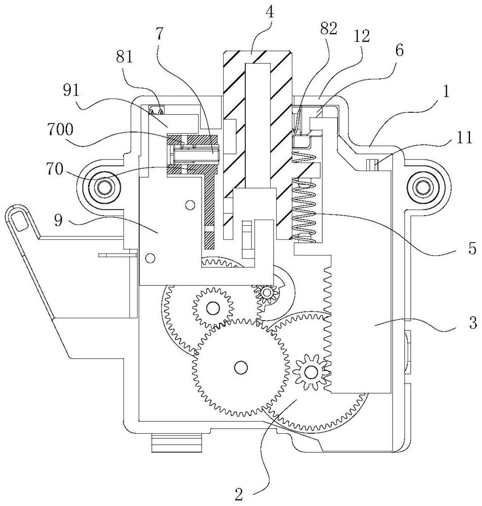 Positioning lock device