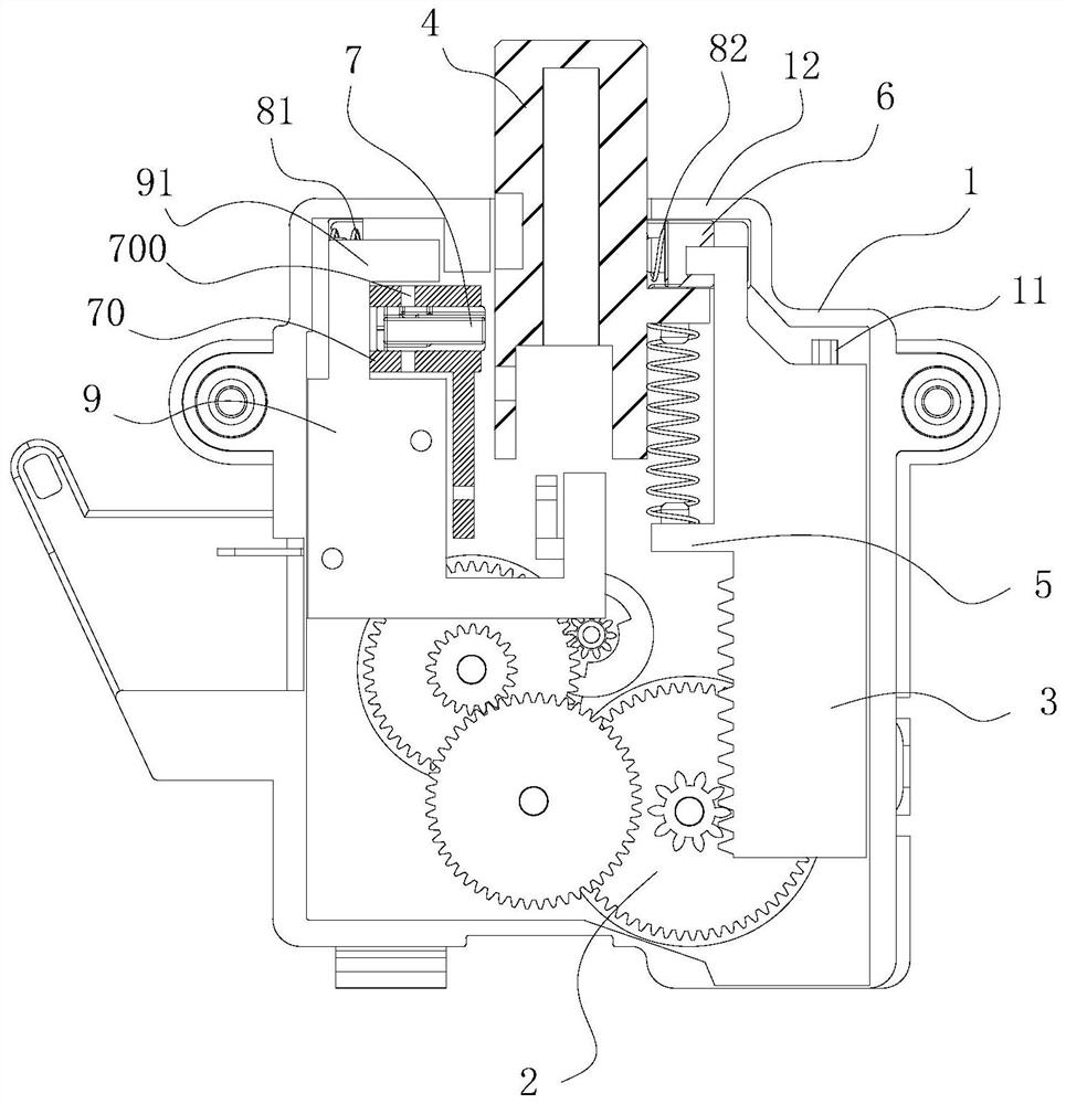 Positioning lock device