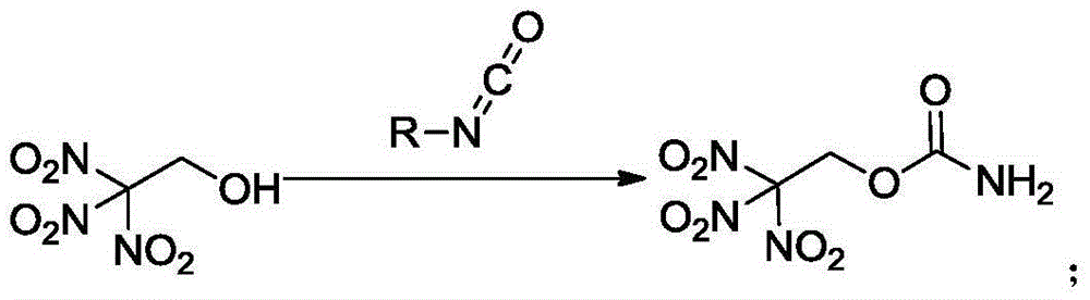 Synthesis method of trinitroethyl carbamate