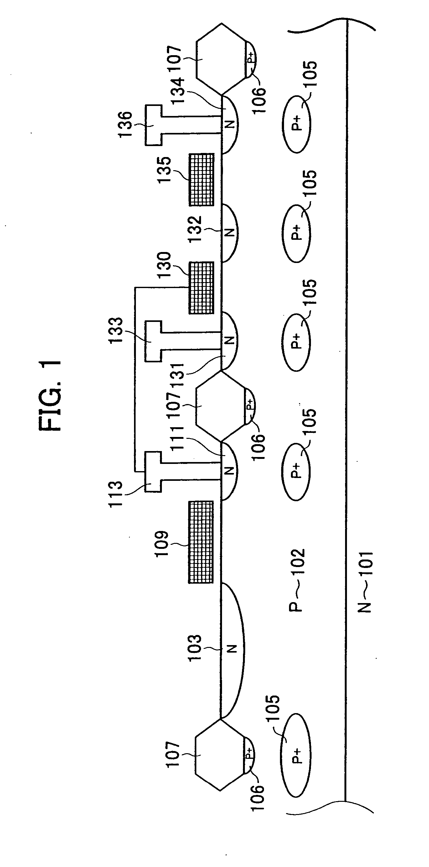 Solid state image sensing device having pixels provided with barrier layer underneath transistor regions and camera using said device