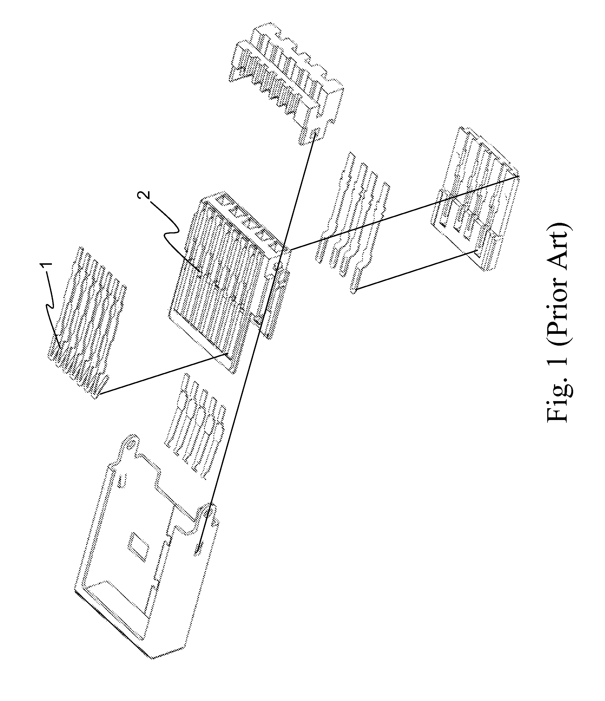 Compound connector plug