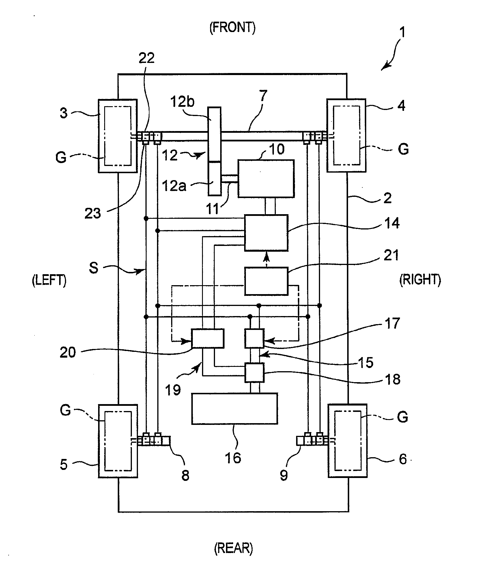 Electric vehicle and electric supply arrangement for the same