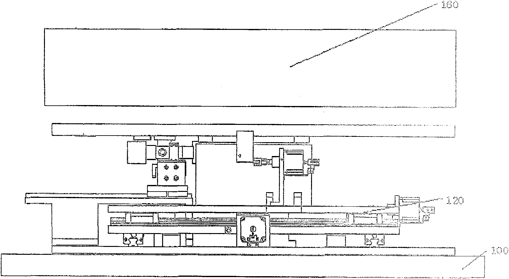 Automatic contraposition method and system for screen printer