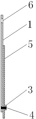 Storage battery electrode plate formation frame