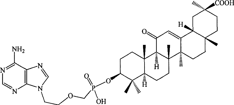 Compound used for viral infect